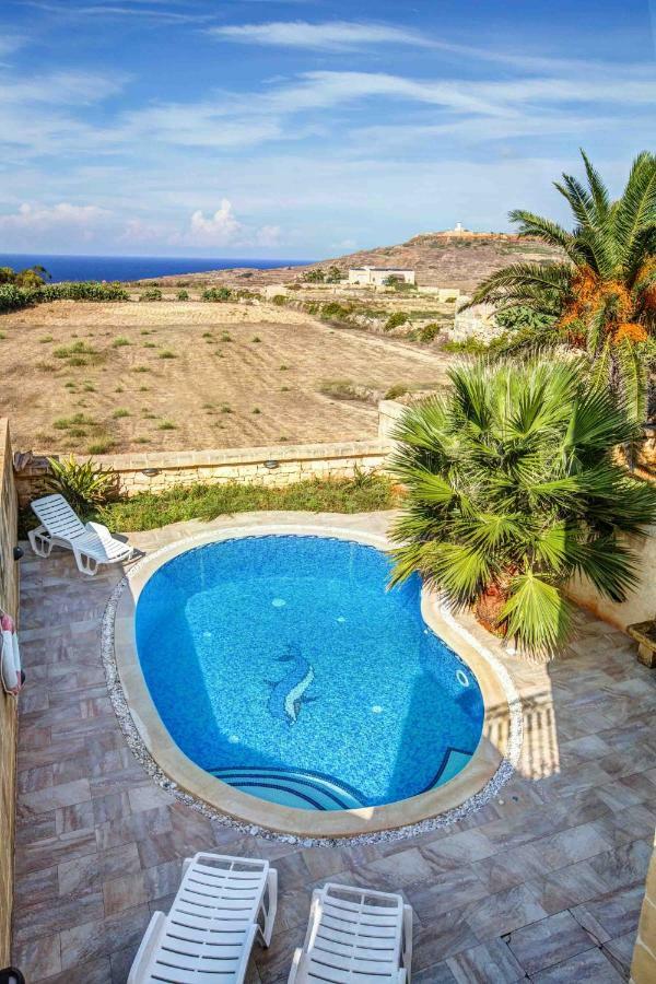 Il-Veduta Holiday Farmhouse With Sunny Private Pool In Island Of Gozo Gharb  Exterior photo
